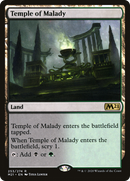 Temple of Malady (M21-253)  Foil - Core Set 2021