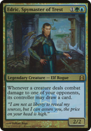 Edric, Spymaster of Trest (Commander Launch Promo) (OVER-196) - Commander 2011 Launch Party Foil