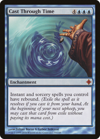 Cast Through Time (ROE-055)  Foil - Rise of the Eldrazi