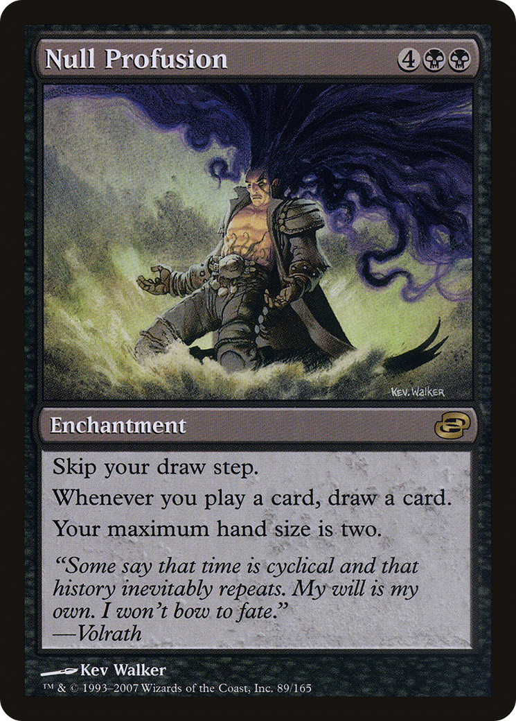 Null Profusion (PLC-089)  Foil - Planar Chaos: (colorshifted)