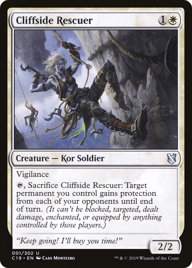 Cliffside Rescuer (C19-001)  - Commander 2019