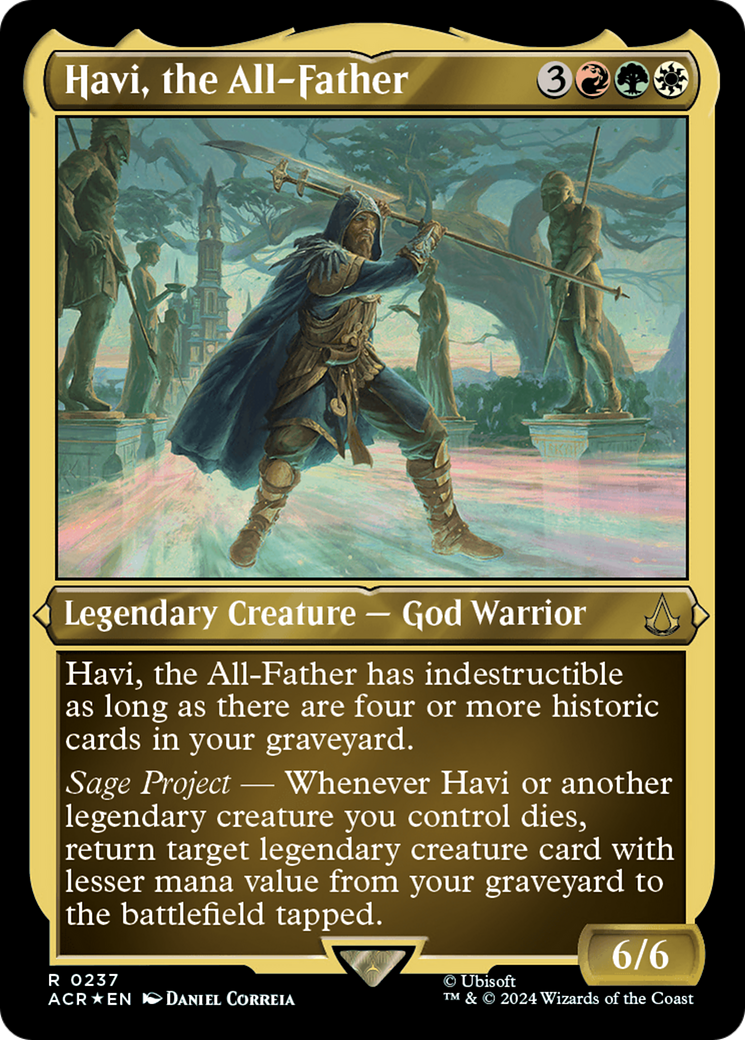 Havi, the All-Father (ACR-237)  Etched Foil - Assassin's Creed