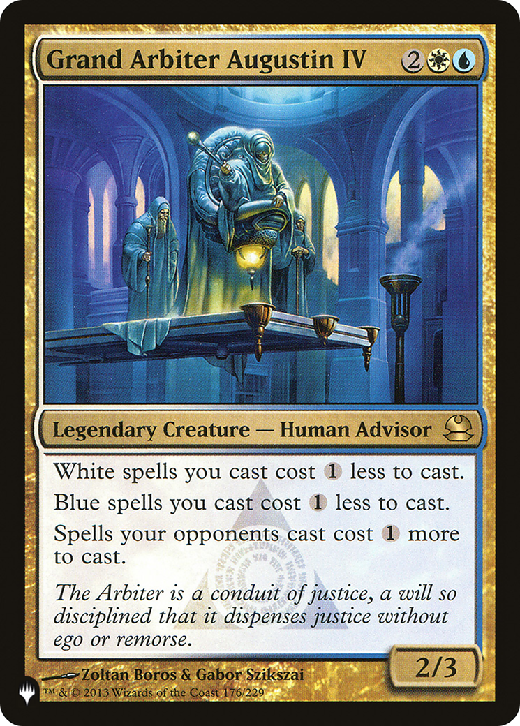Grand Arbiter Augustin IV (LIST-176/229)  - The List