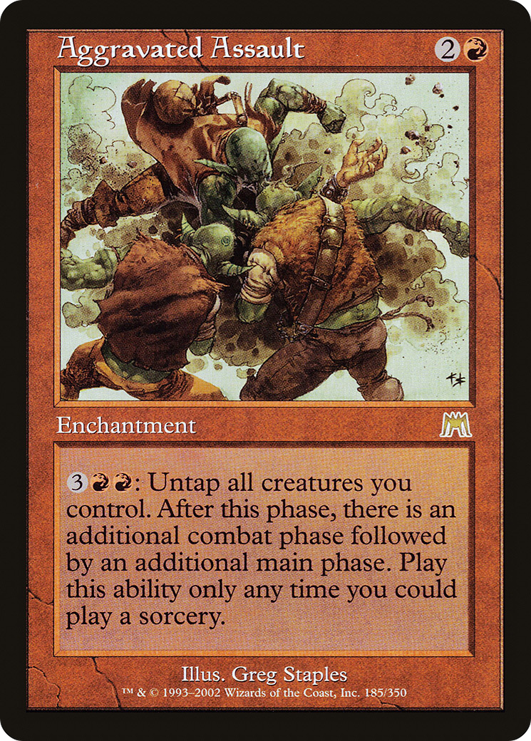 Aggravated Assault (ONS-185)  Foil - Onslaught