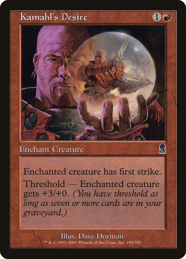 Kamahl's Desire (ODY-199)  Foil - Odyssey