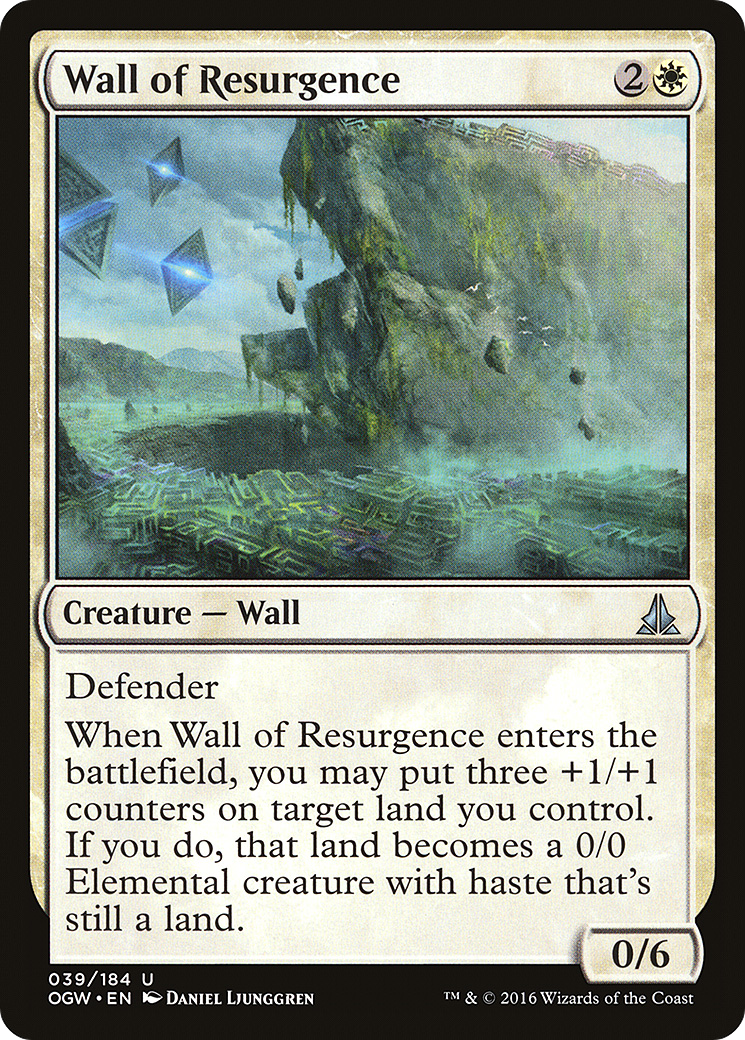 Wall of Resurgence (OGW-039)  - Oath of the Gatewatch