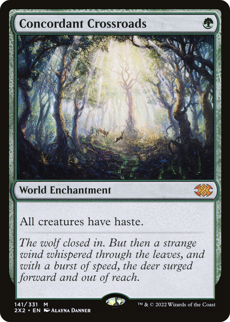 Concordant Crossroads (2X2-141)  Foil - Double Masters 2022
