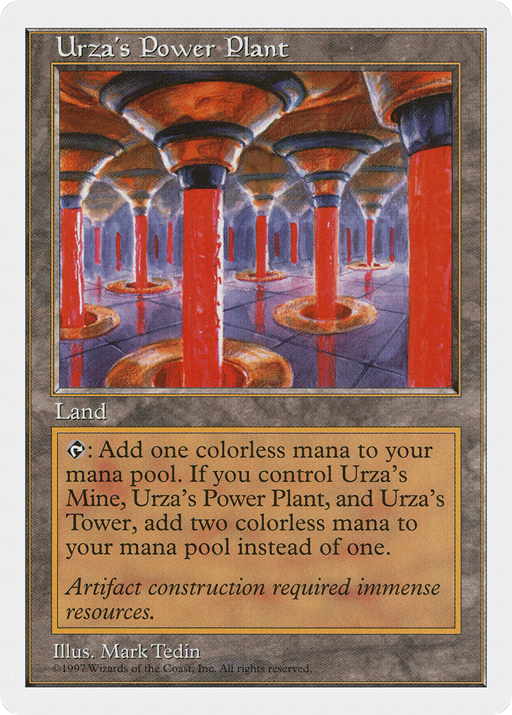 Urza's Power Plant (5ED-)  - Fifth Edition