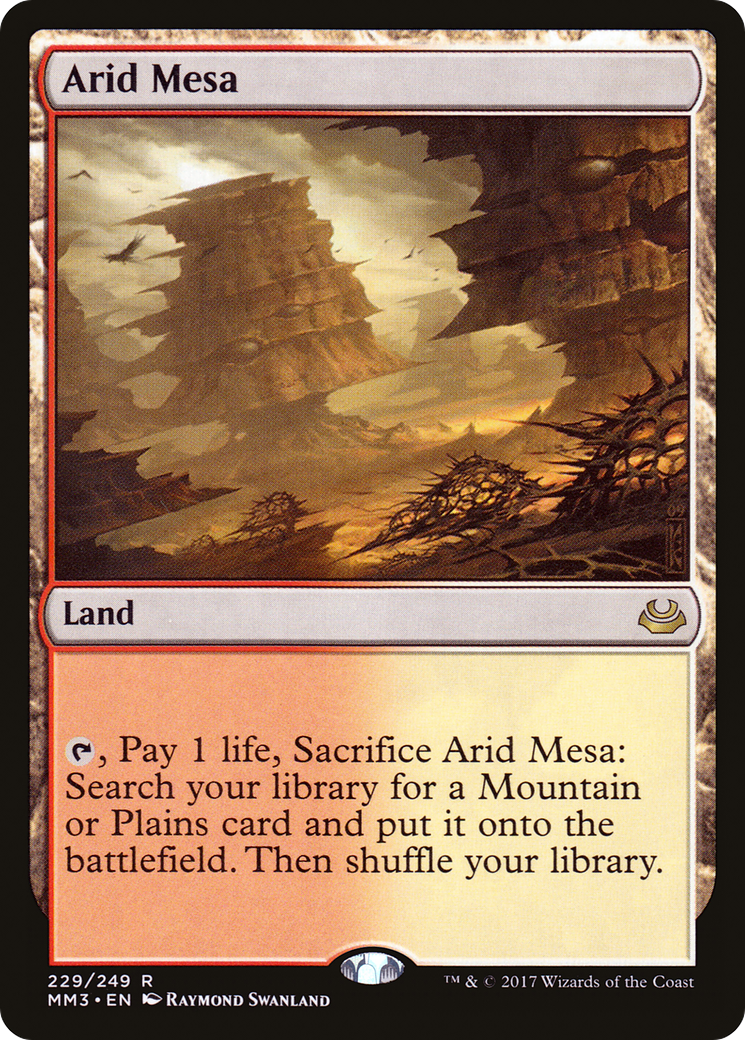 Arid Mesa (MM3-229)  - Modern Masters 2017