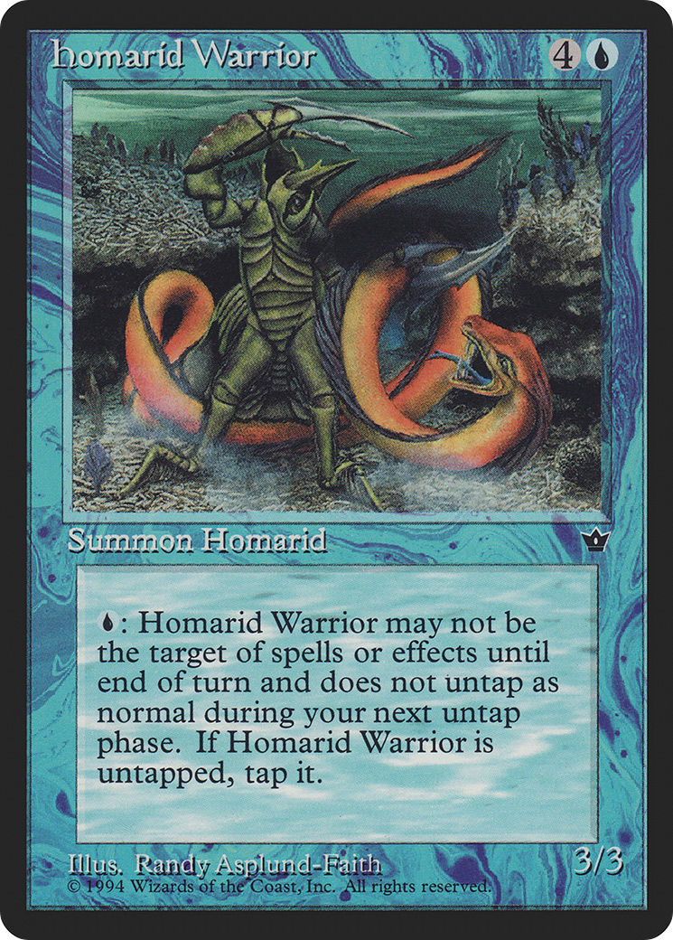 Homarid Warrior (Asplund-Faith) (FEM-)  - Fallen Empires