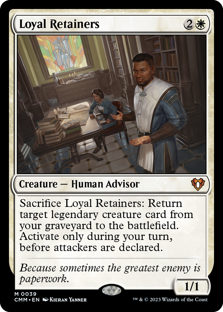 Loyal Retainers (CMM-039)  - Commander Masters