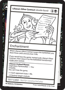 Liliana's Other Contract (double-faced) (MB2PC-)  - Mystery Booster 2