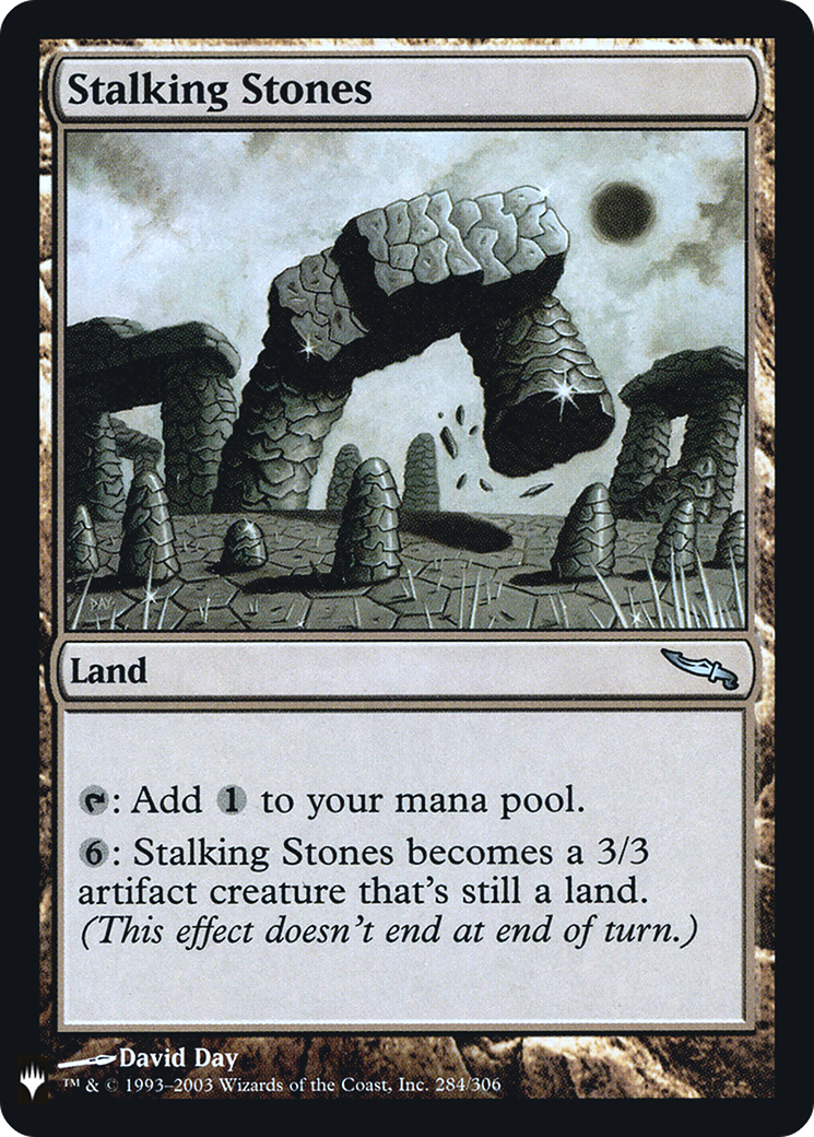 Stalking Stones (LIST-MRD-284)  Foil - The List