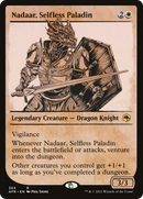 Nadaar, Selfless Paladin (Showcase) (AFR-303)  Foil - Adventures in the Forgotten Realms: (Showcase)