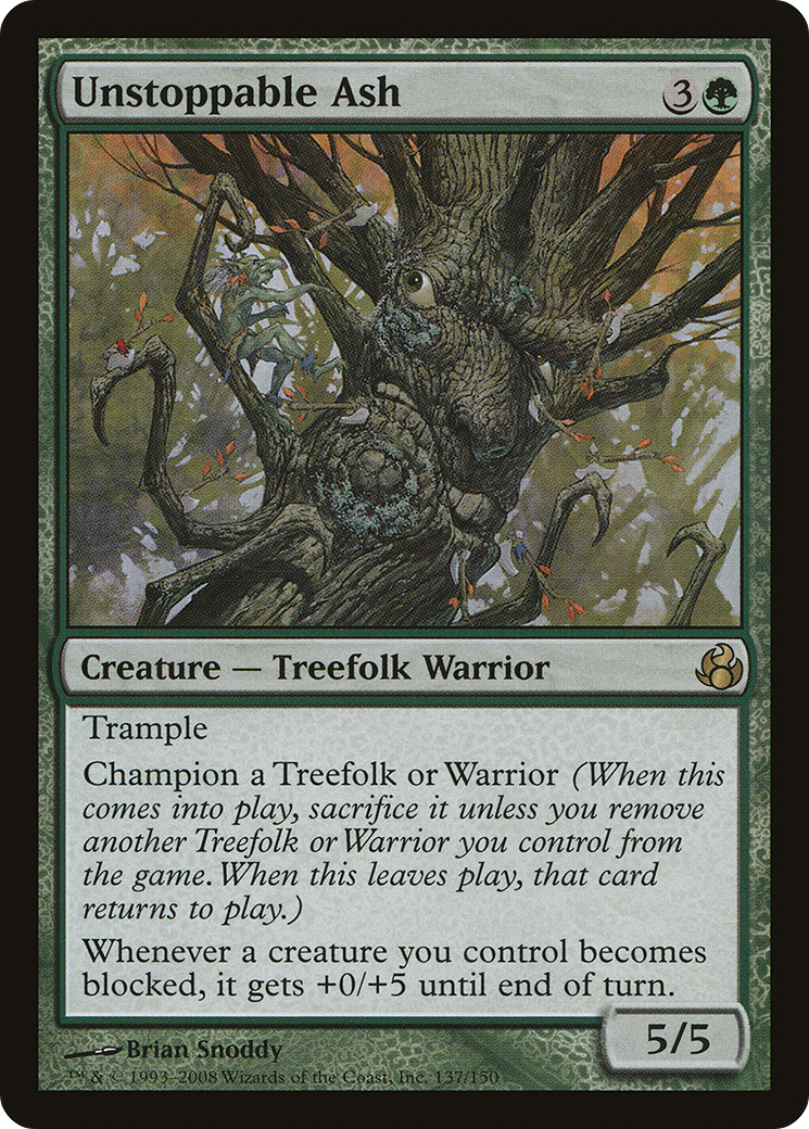 Unstoppable Ash (MOR-137)  - Morningtide