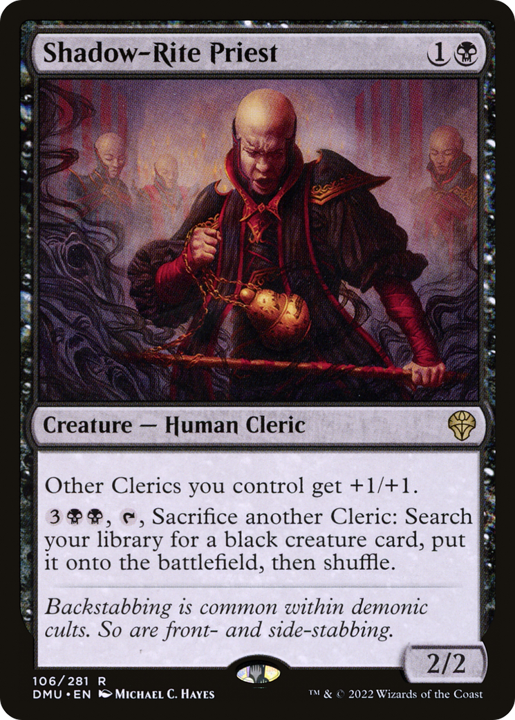 Shadow-Rite Priest (DMU-106)  Foil - Dominaria United