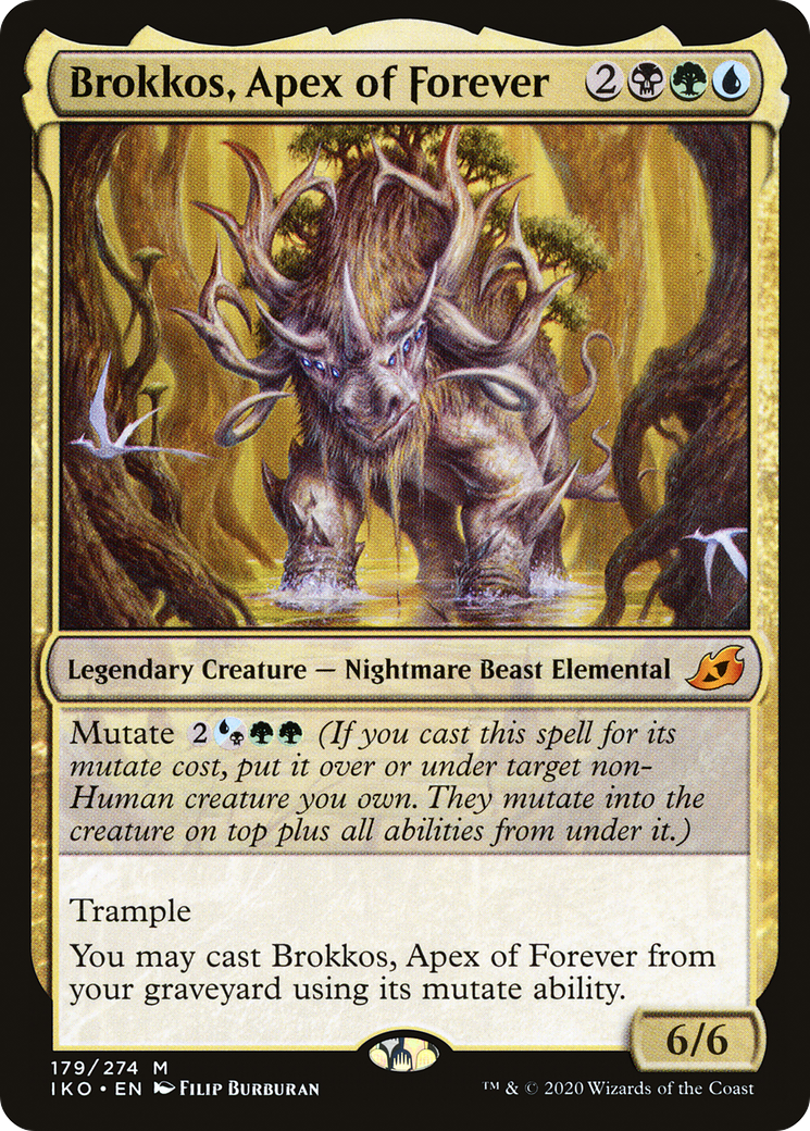 Brokkos, Apex of Forever (IKO-179)  Foil - Ikoria: Lair of Behemoths