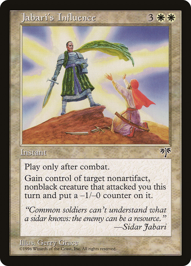 Jabari's Influence (MIR-)  - Mirage