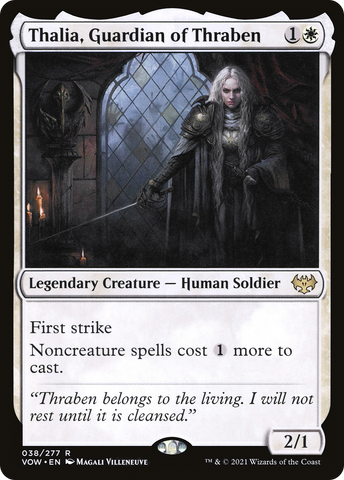 Thalia, Guardian of Thraben (VOW-038)  - Innistrad: Crimson Vow