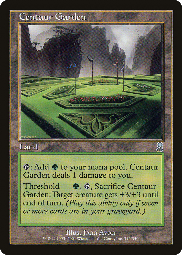 Centaur Garden (ODY-316)  Foil - Odyssey