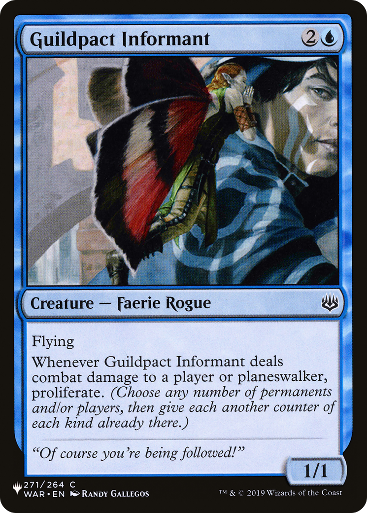 Guildpact Informant (LIST-271/264)  - The List