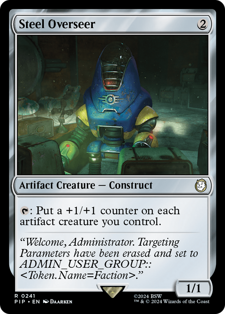 Steel Overseer (PIP-241)  Foil - Fallout