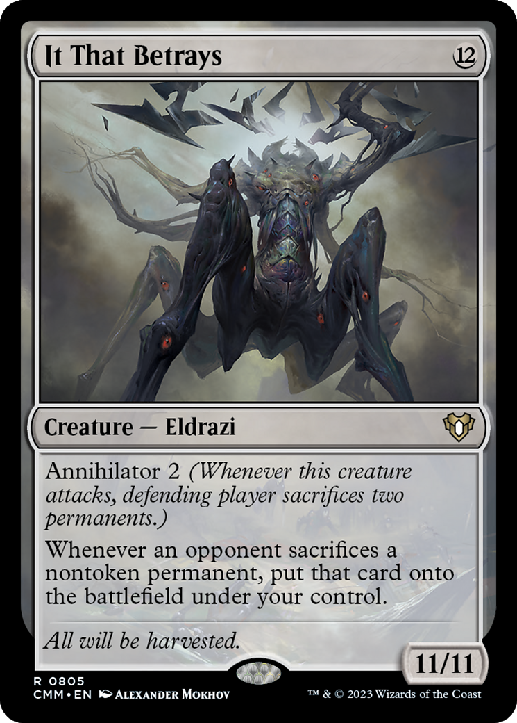 It That Betrays (CMM-805)  - Commander Masters