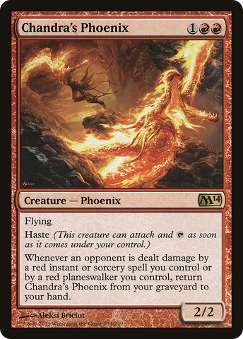 Chandra's Phoenix (M14-134)  - Magic 2014