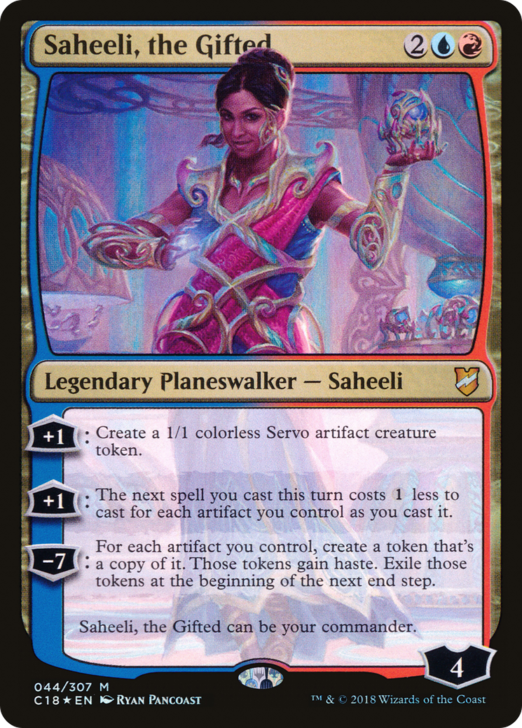 Saheeli, the Gifted (C18-044)  Foil - Commander 2018