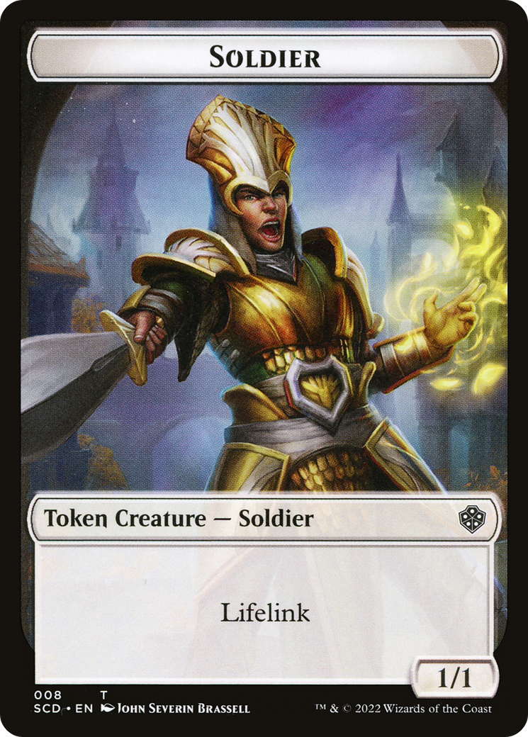 Soldier (TSCD-008)  - Starter Commander Deck Tokens