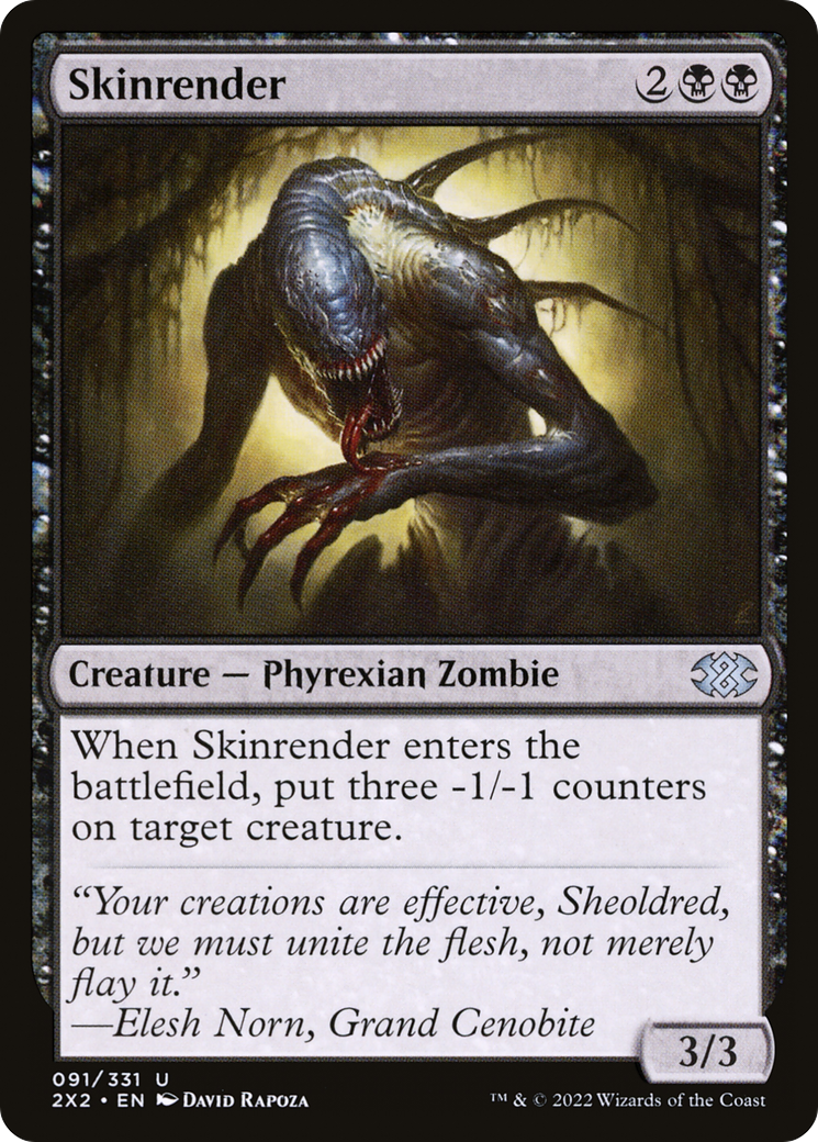 Skinrender (2X2-091)  Foil - Double Masters 2022