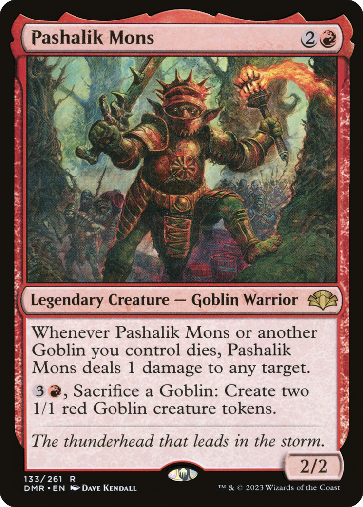 Pashalik Mons (DMR-133)  Foil - Dominaria Remastered