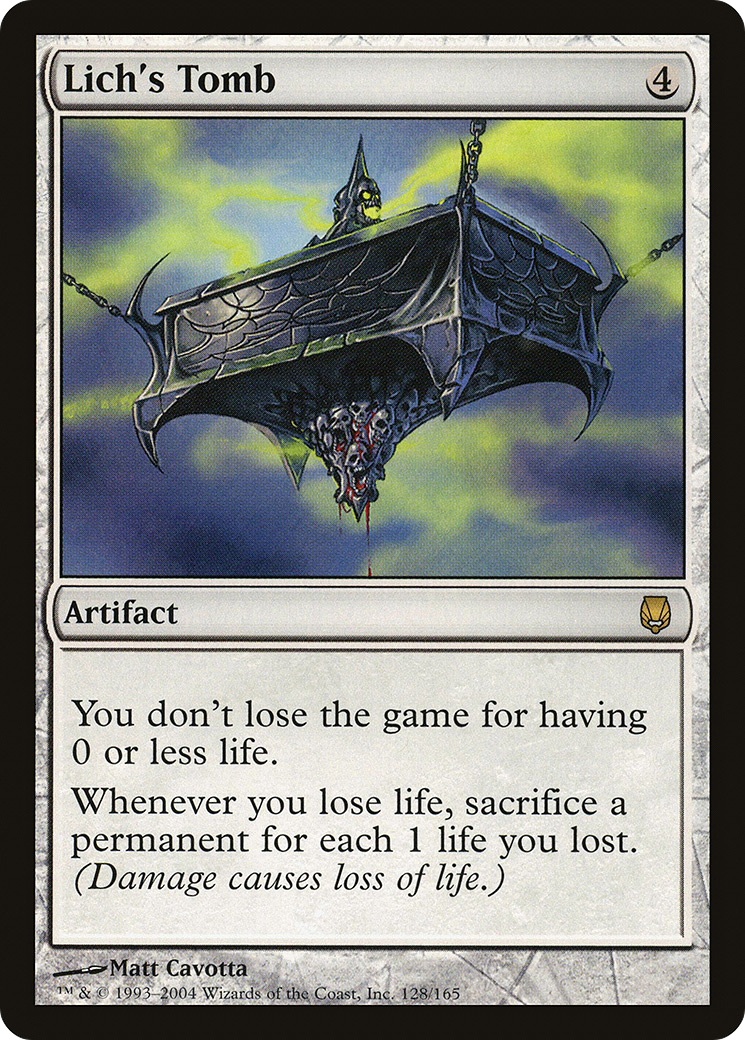 Lich's Tomb (DST-128)  - Darksteel
