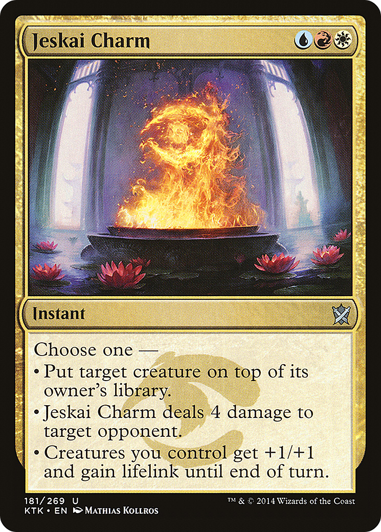 Jeskai Charm (KTK-181)  - Khans of Tarkir