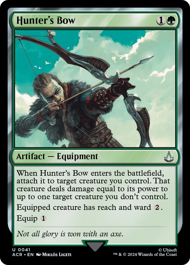 Hunter's Bow (ACR-041)  Foil - Assassin's Creed