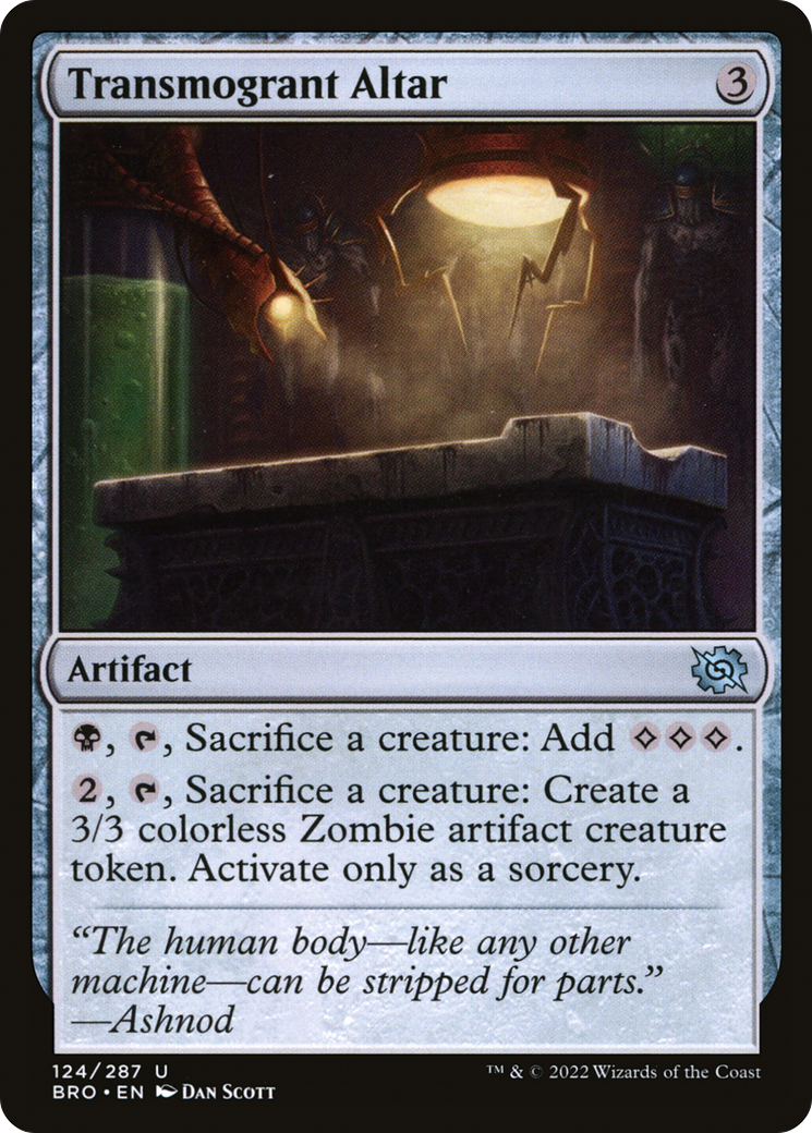 Transmogrant Altar (BRO-124)  - The Brothers' War