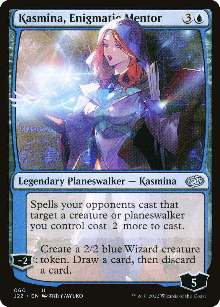 Kasmina, Enigmatic Mentor (J22-060)  - Jumpstart 2022