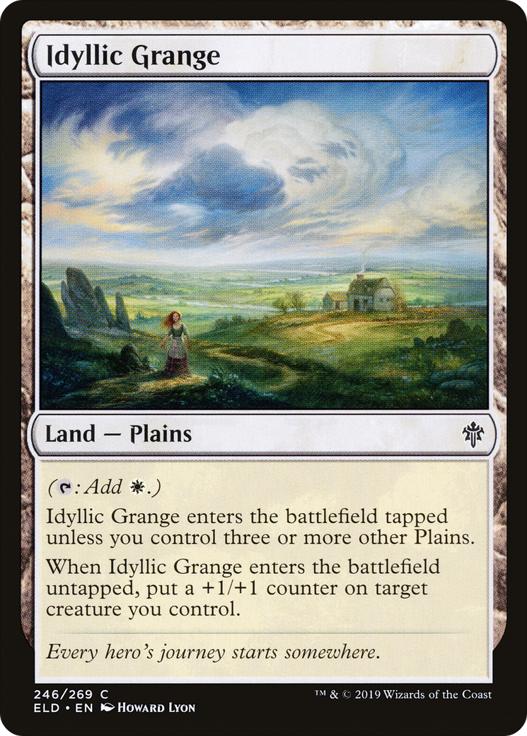 Idyllic Grange (ELD-246)  - Throne of Eldraine