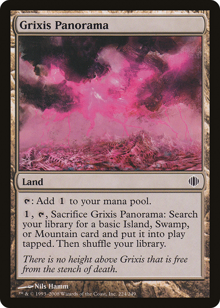 Grixis Panorama (ALA-224)  - Shards of Alara