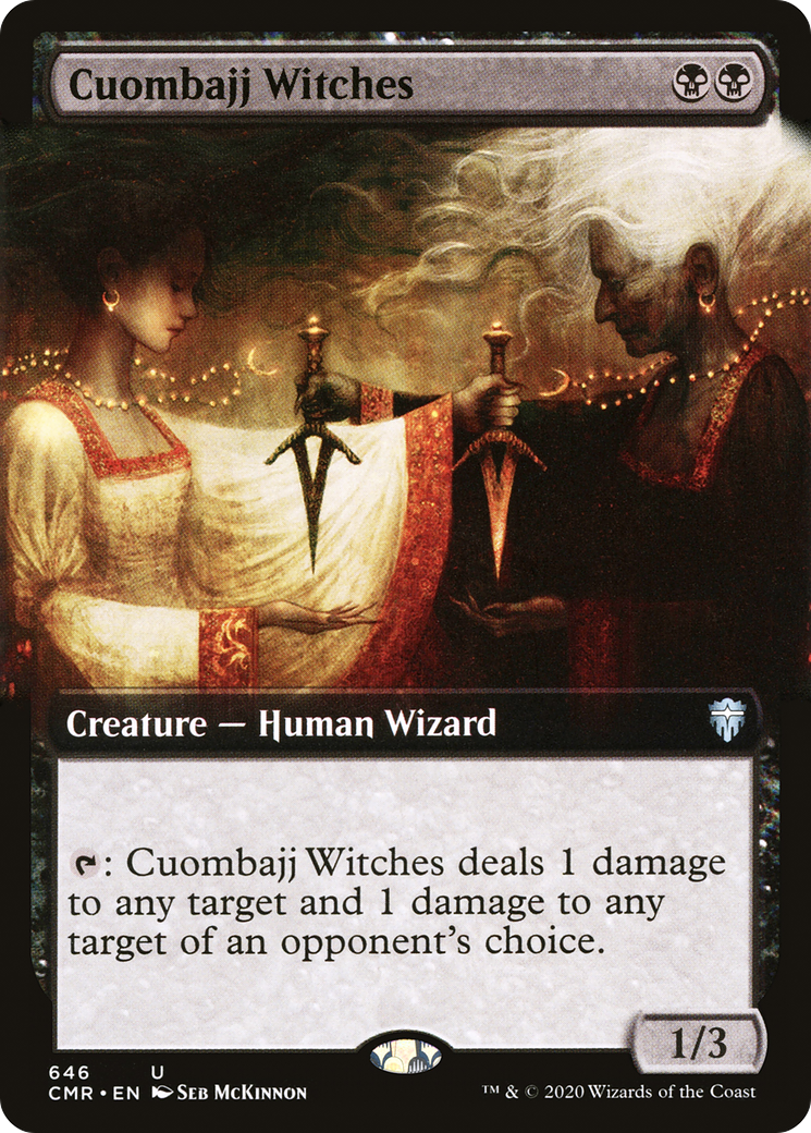 Cuombajj Witches (Extended Art) (CMR-646)  - Commander Legends: (Extended Art)