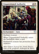 Unquestioned Authority (C18-078)  - Commander 2018