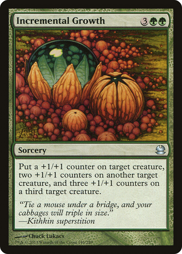 Incremental Growth (MMA-149)  - Modern Masters