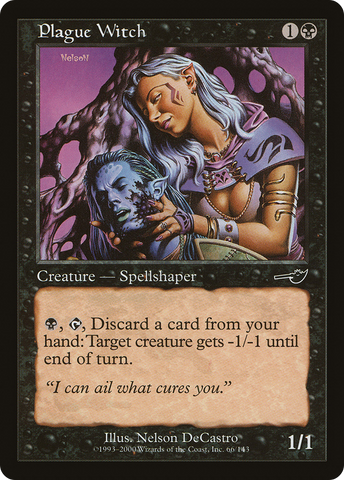 Plague Witch (NMS-066)  Foil - Nemesis