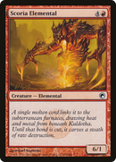 Scoria Elemental (SOM-102)  Foil - Scars of Mirrodin
