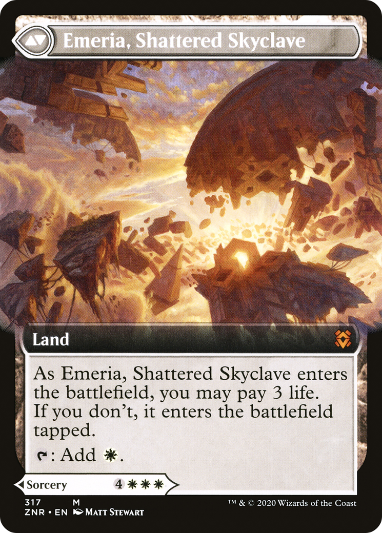Emeria's Call (Extended Art) (ZNR-317)  Foil - Zendikar Rising: (Extended Art)