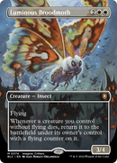 Luminous Broodmoth (Borderless) (BLC-074)  - Bloomburrow Commander