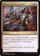 Heroic Reinforcements (2X2-226)  Foil - Double Masters 2022
