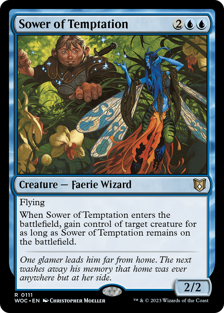Sower of Temptation (WOC-111)  - Wilds of Eldraine Commander