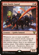 Akki Battle Squad (NEC-018) - Neon Dynasty Commander