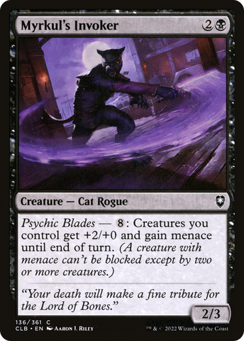 Myrkul's Invoker (CLB-136)  - Commander Legends: Battle for Baldur's Gate